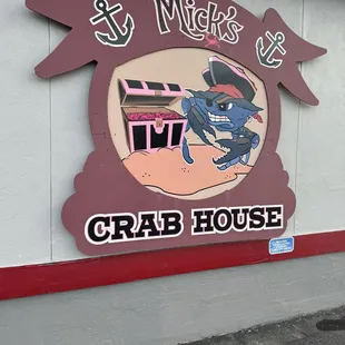 crab house sign