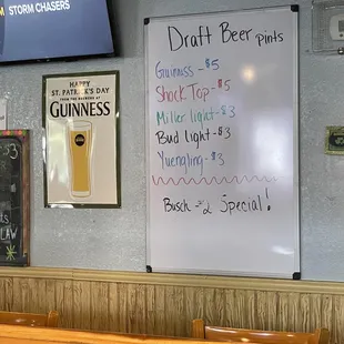 Open mic on Tuesdays -  food everyday from noon-3p, AND lots of drinks