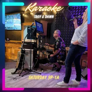 Get ready to rock the mic! Join us for Karaoke this Friday with  DJ Gary and Jersey Guys Sound Production and Troy &amp; Dawn on Saturday night!