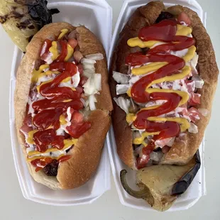 Sonoran hot dog