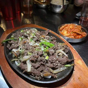 steak, food
