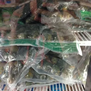 Frozen betel nut from Hong Kong