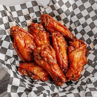 The 6 Wings were amazing but The Mac Burger Basket is my all time favorite