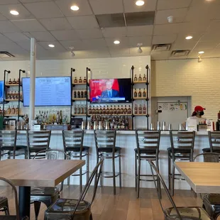 New  bar section