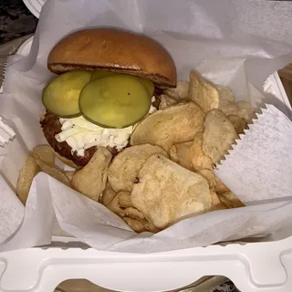 Crab Cake Sandwich