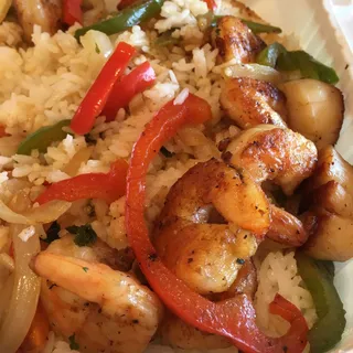 Grilled Shrimp & Scallops
