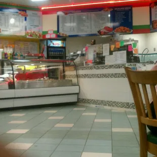 sushi and sashimi, interior