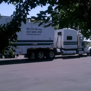 One of our trucks, in our Stockton yard.