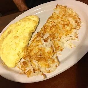 Sausage and Cheese Omelette