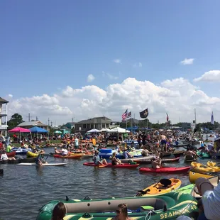 All the people having fun!