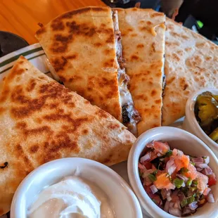 Brisket Quesadilla
