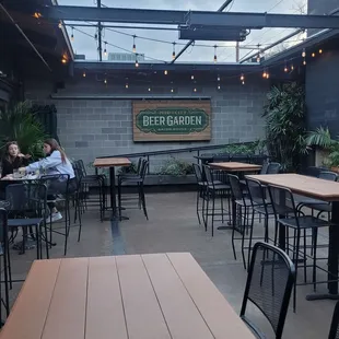 Outside patio