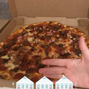 Meat pizza