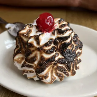Baked Alaska.