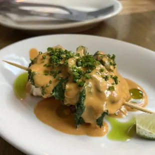 Shrimp skewer