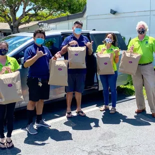 Food donation to Angel Network Charities