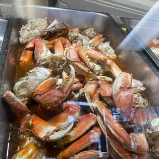 Dungeness crabs