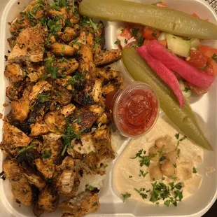 Chicken Shawarma Plate