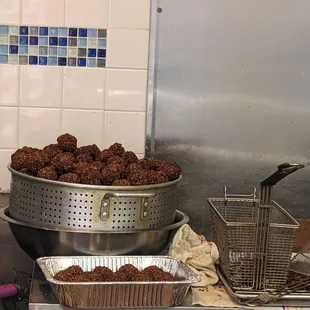 Huge delicious homemade falafel