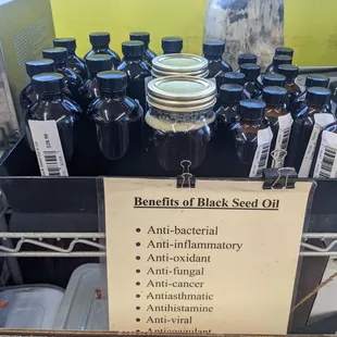 Fresh pressed black seed oil