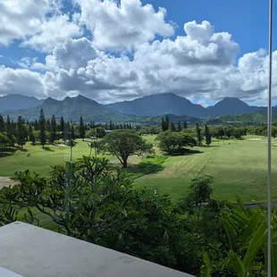 View from our table