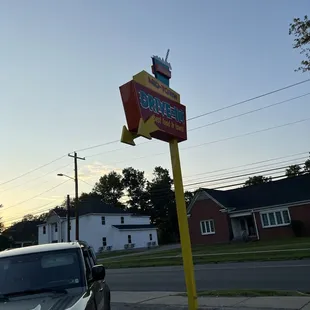 outside
