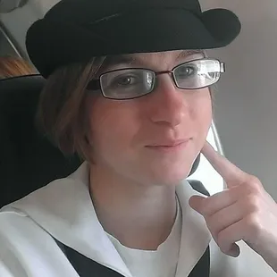 Waitress and daughter of the owners. Now a U. S. Sailor. Congratulations, Dana!