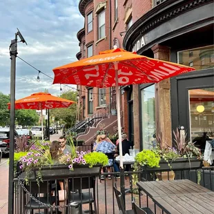 Outdoor seating