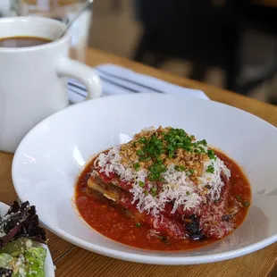 Smoked short rib lasagna