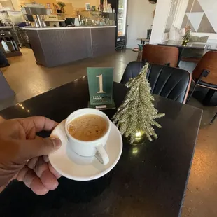 Holiday Season espresso cheer