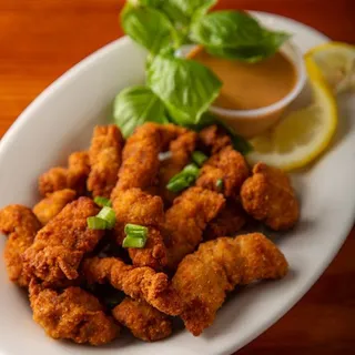 Fried Manchac Alligator Bites