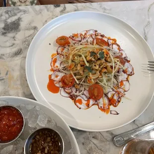 Octopus Carpaccio