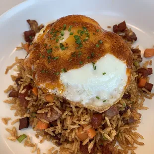 Chorizo Crispy Fried Rice