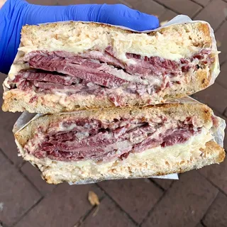 Court Street's Reuben - House Short Rib Corned Beef