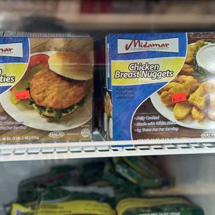 Chicken nuggets and chicken Patties