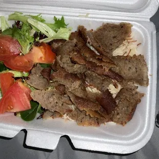 Small gyro meal