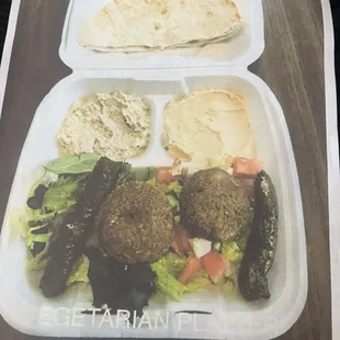 Vegetarian platter