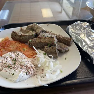 Gyro platter.