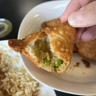 Samosa filling, potatoes and peas with amazing spices