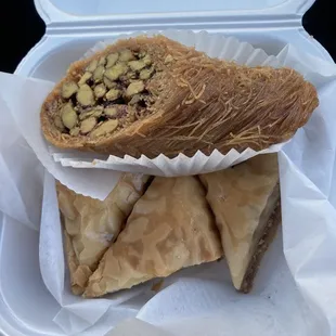 Pistachio, Walnut, and Greek Baklava
