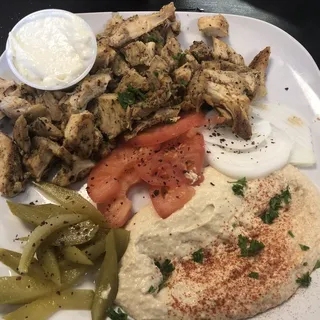 Chicken Shawarma Plate