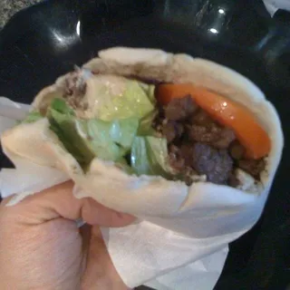 Shawerma Pita Sandwich