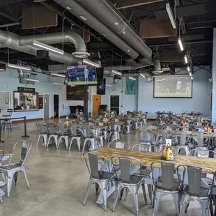 Dining room at Middle James, Pineville