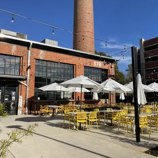Large, inviting patio.