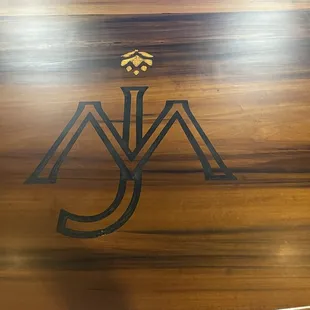 The bar top is beautiful.