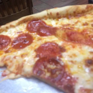 I smashed the pizza so fast I couldn't get a pic of the whole thing!