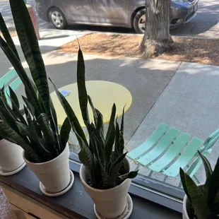 Outside seating