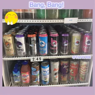 Great selection of Bang flavors! Thursday December 19, 2019