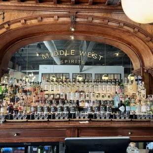 The bar.