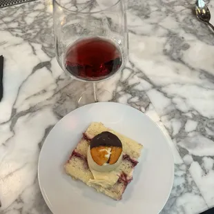 The outstanding bourbon cake